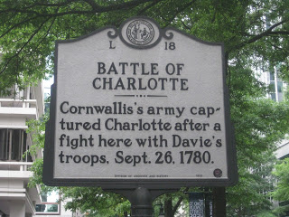 Battle of Charlotte sign