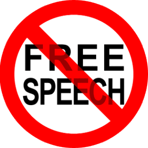We need to stand up to the government or they will ban any freedom of speech we have left.