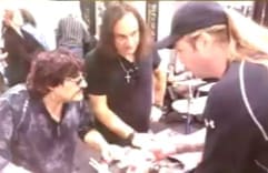 Bradlee meets with rockers in Anaheim.
